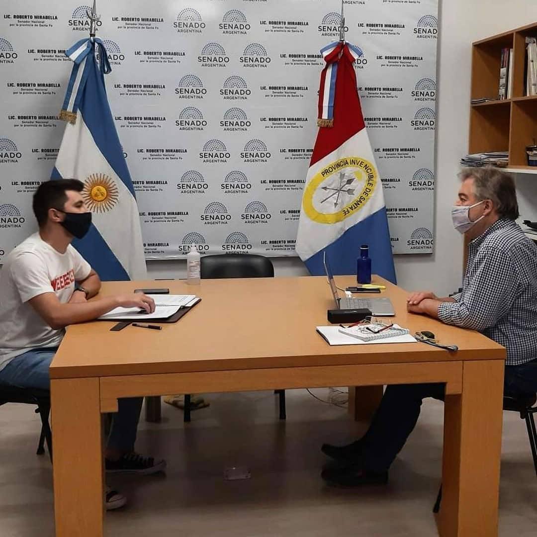 juan senn y roberto mirabella senador nacional