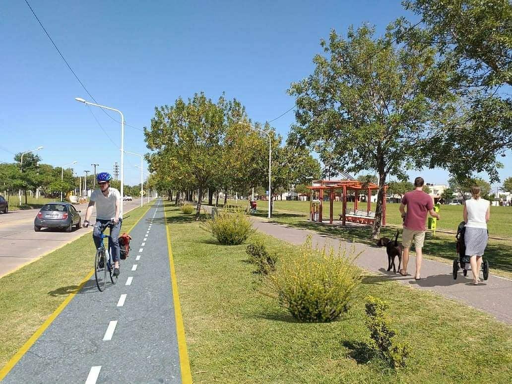 imagen rafaela ciclovia argentina hace juan senn