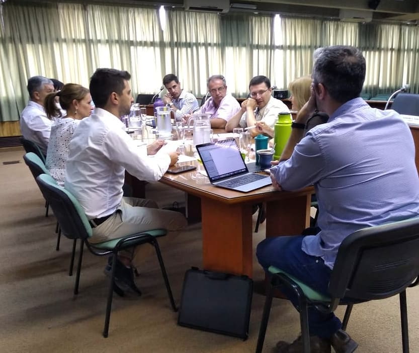 juan senn reunion por inseguridad en rafaela en concejo municipal de rafaela