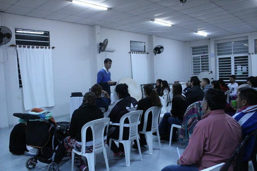 juan senn charla en el barranquitas Rafaela 1