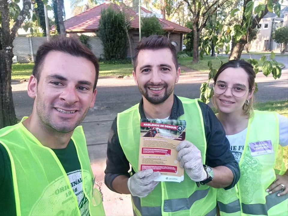juan senn nahuel aimar karen rocca descacharrizacion dengue rafaela