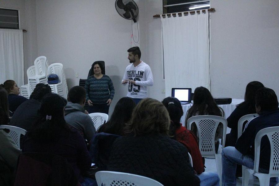 juan senn charla en el barranquitas Rafaela