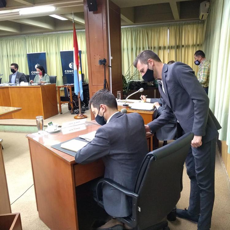 juan senn nahuel aimar concejo municipal